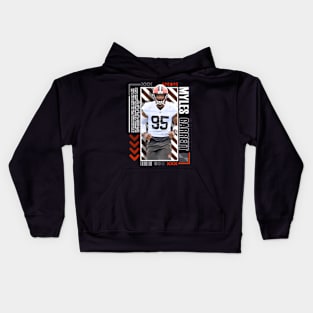 Myles Garrett Paper Version 10 Kids Hoodie